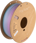 PLA Gradient matt pastellfarben Regenbogen Filament Spule, Polymaker, 1,75 mm