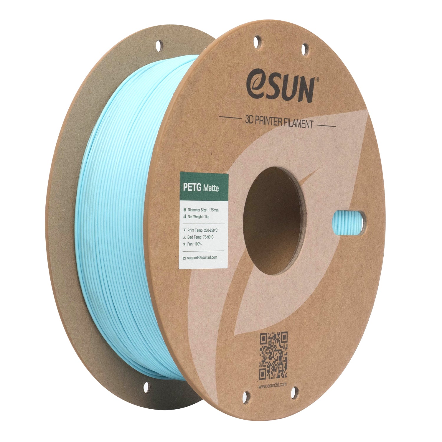 Filament PETG Matt hellblau | eSUN