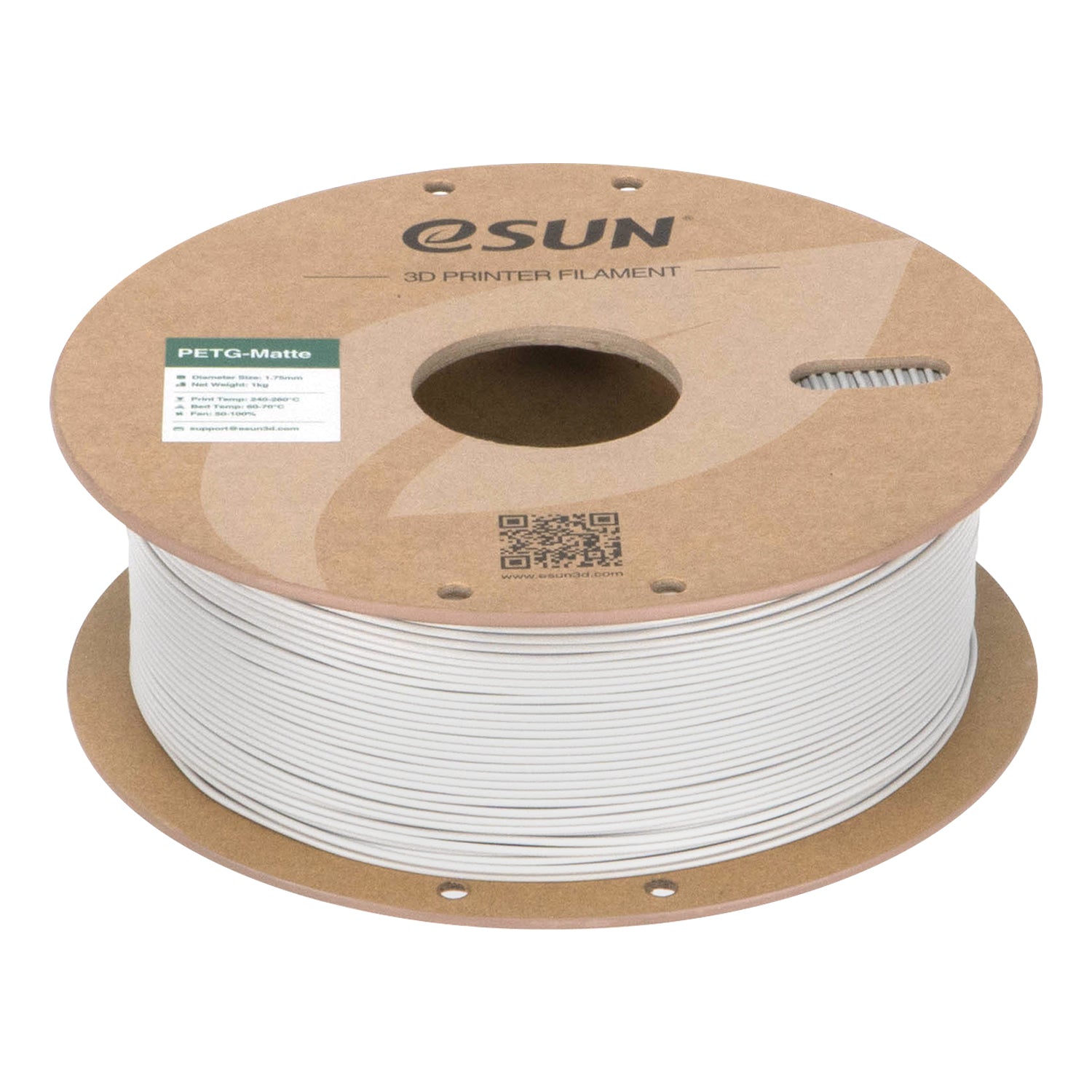 Filament PETG Matt betongrau | eSUN