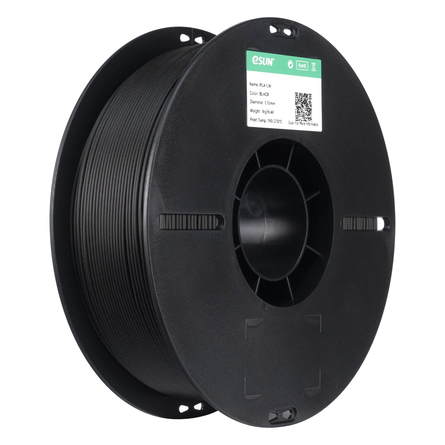 Filament PLA-LW schwarz | eSUN