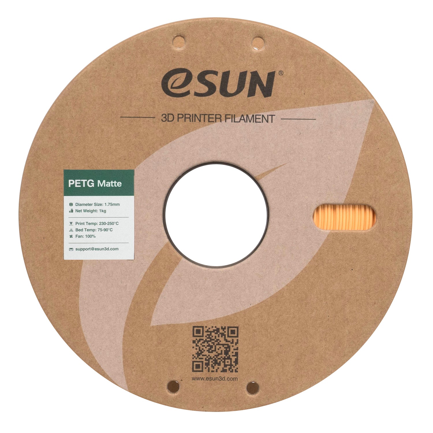 Filament PETG Matte apricot | eSUN