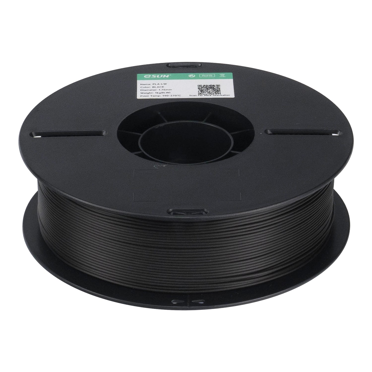 Filament PLA-LW schwarz | eSUN