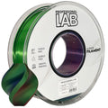 Seide PLA Dreifarbig Rot Blau Grün Filament Spule, Prof. Lab, 1,75 mm