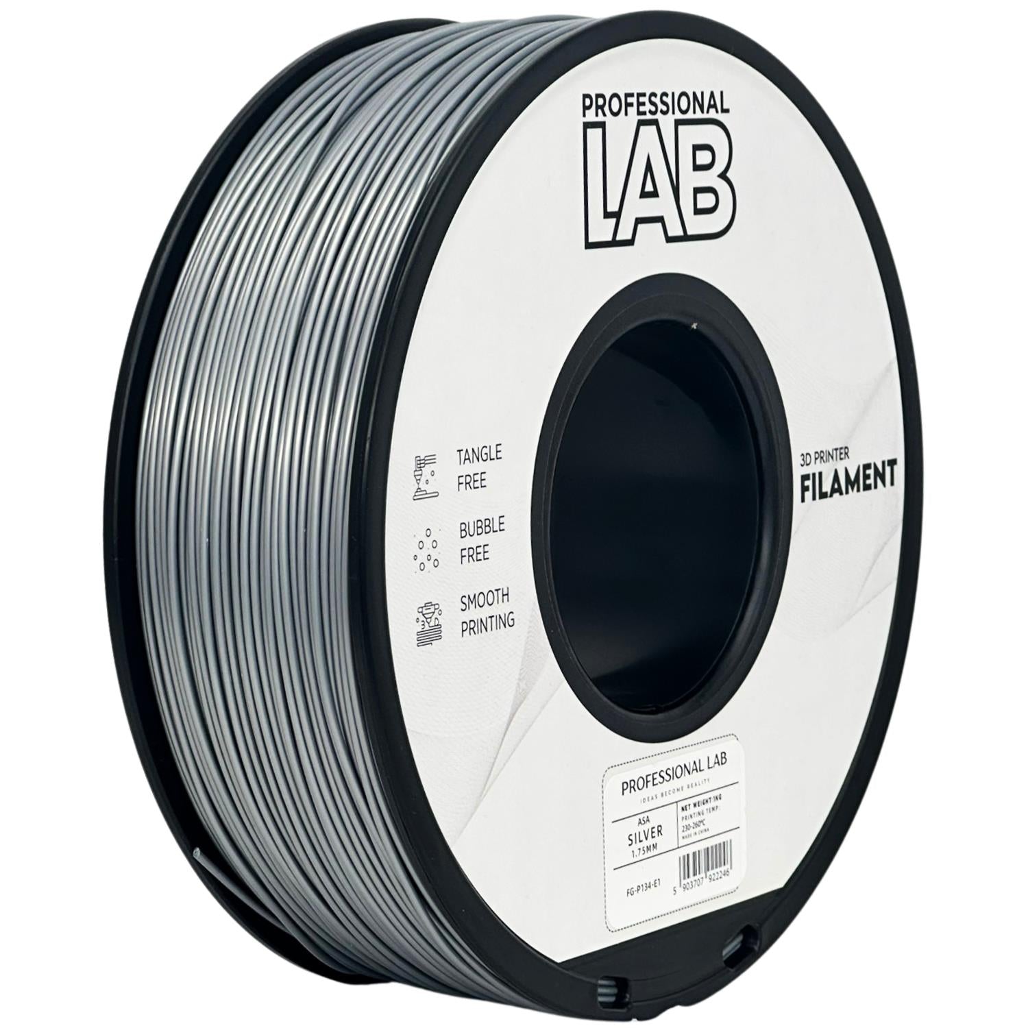 ASA Silber Filament Spule, Prof. Lab, 1,75 mm