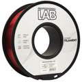 PETG-Filament, transparent rot Spule, Prof. Lab, 1,75 mm