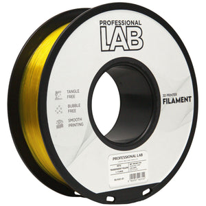 PETG-Filament, transparent gelb | Prof. Lab