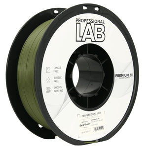 Filament PETG matt dunkelgrün | Prof. Lab