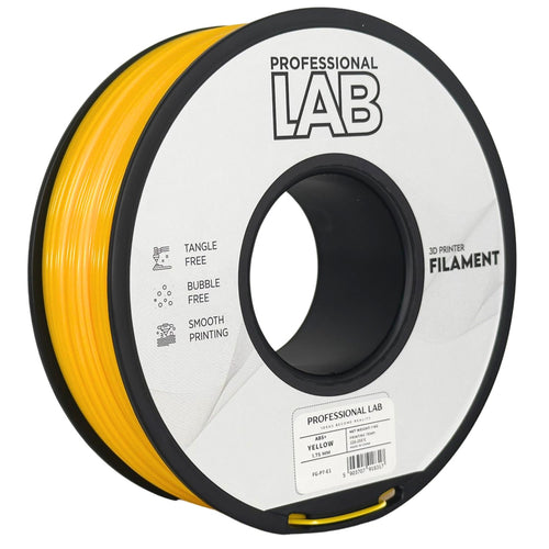 ABS+ Filament gelb Spule, Prof. Lab, 1,75 mm