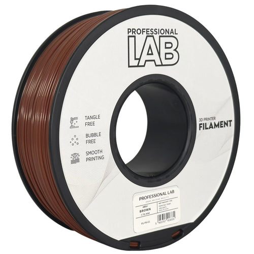 ABS+ braun Filament Spule, Prof. Lab, 1,75 mm