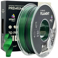 Silk PLA Zweifarbig Schwarz Grün Filament Spule, Smart Print, 1,75 mm