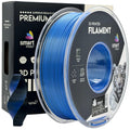 Silk PLA Zweifarbig Schwarz Blau Filament Spule, Smart Print, 1,75 mm