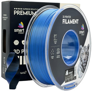 Filament Silk PLA Zweifarbig Schwarz Blau | Smart Print
