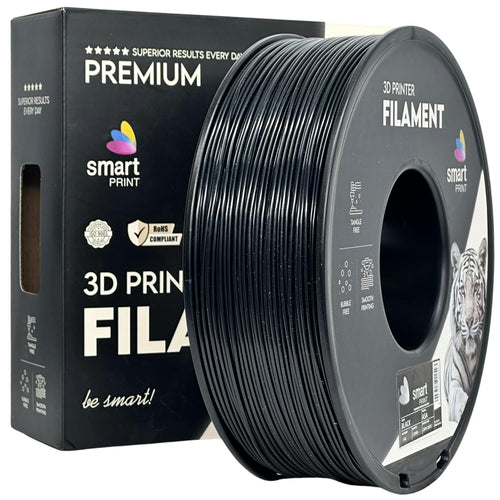 ASA schwarz Filament Spule, Smart Print, 1,75 mm