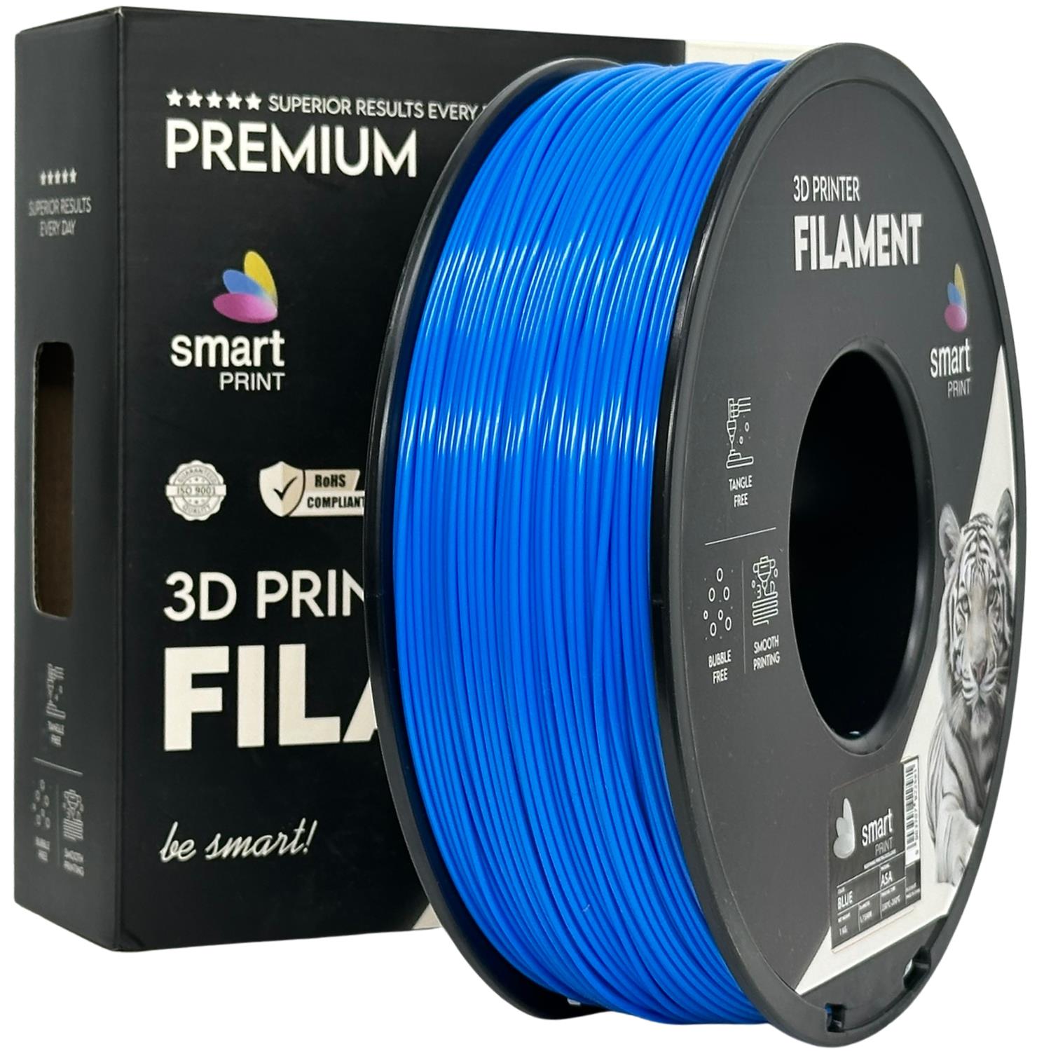 ASA blau Filament Spule, Smart Print, 1,75 mm