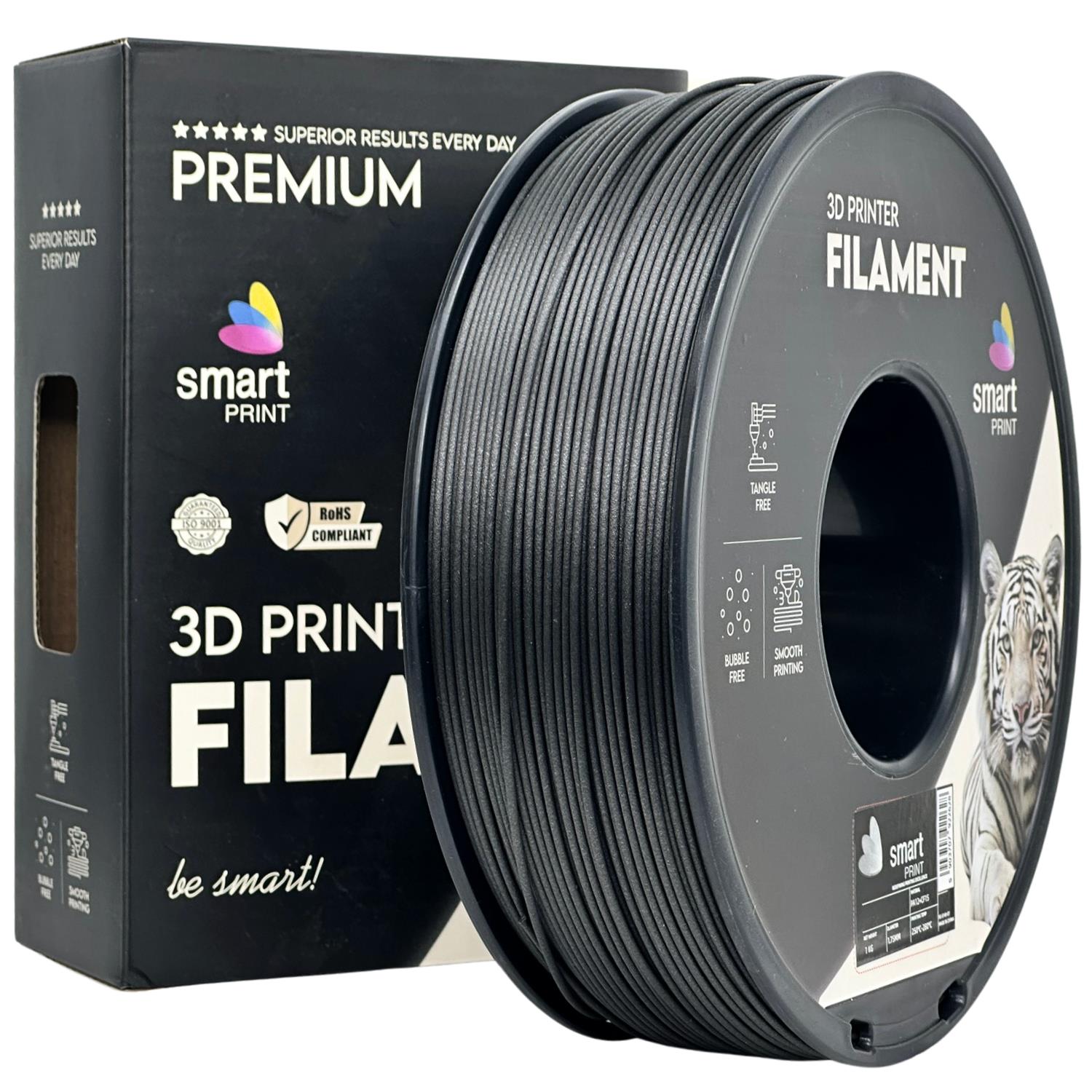 PA12-CF15 Filament Spule, Smart Print, 1,75 mm
