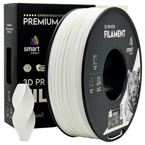 ABS+ weiß Filament Spule, Smart Print, 1,75 mm