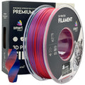 Silk PLA Zweifarbig rot-blau Filament Spule, Smart Print, 1,75 mm