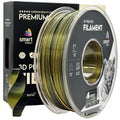 Silk PLA Zweifarbig Schwarz Gold Filament Spule, Smart Print, 1,75 mm