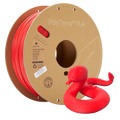 PLA matt Rot Filament Spule, Polymaker, 1,75 mm